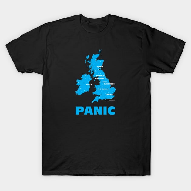 Panic T-Shirt by themysteryparade